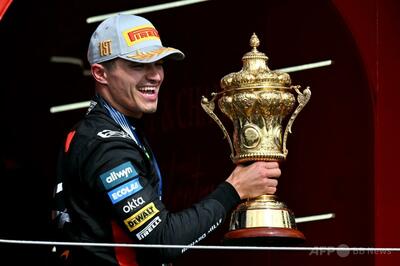 ノリスが雨の英国GP制覇、ヒュルケンベルグが初表彰台