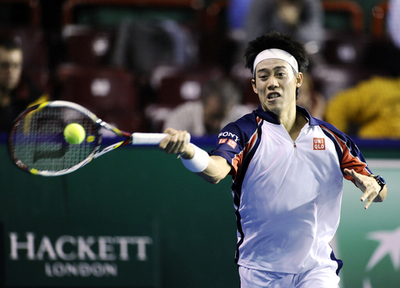 錦織が1回戦敗退 パリ・マスターズ