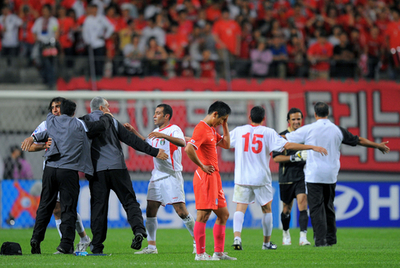韓国 ホームでヨルダンと引き分ける