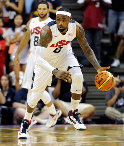 男子バスケ米国代表、親善試合でドミニカ共和国に快勝