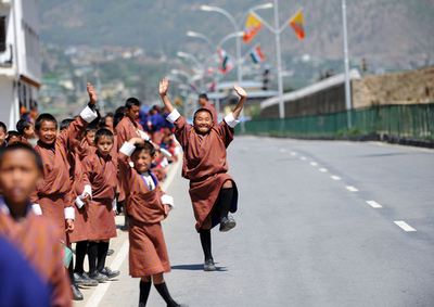 とびっきりの笑顔でウェルカム、ブータン