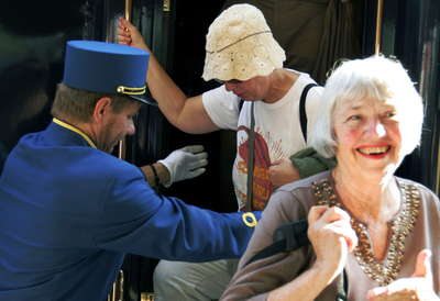 オリエント・エクスプレス、パリ-イスタンブール間のオリジナルルートを走行