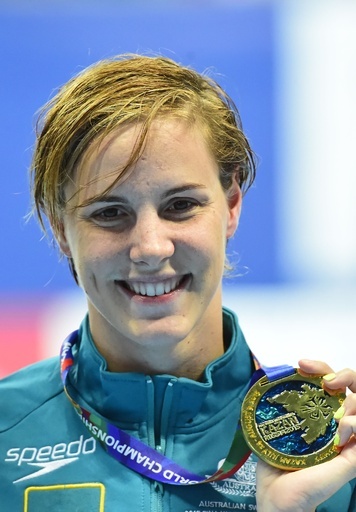 ブロンテが自由形2冠、姉ケイトはメダルに届かず 第16回世界水泳