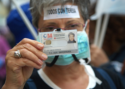 エボラ感染のスペイン人看護師が治癒、病院発表