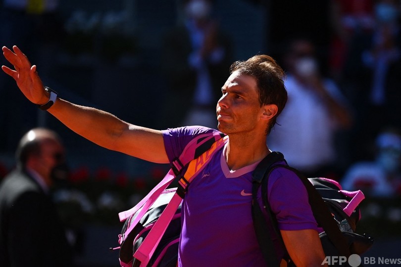 ナダル、マドリードOP準々決勝敗退も全仏に前向き