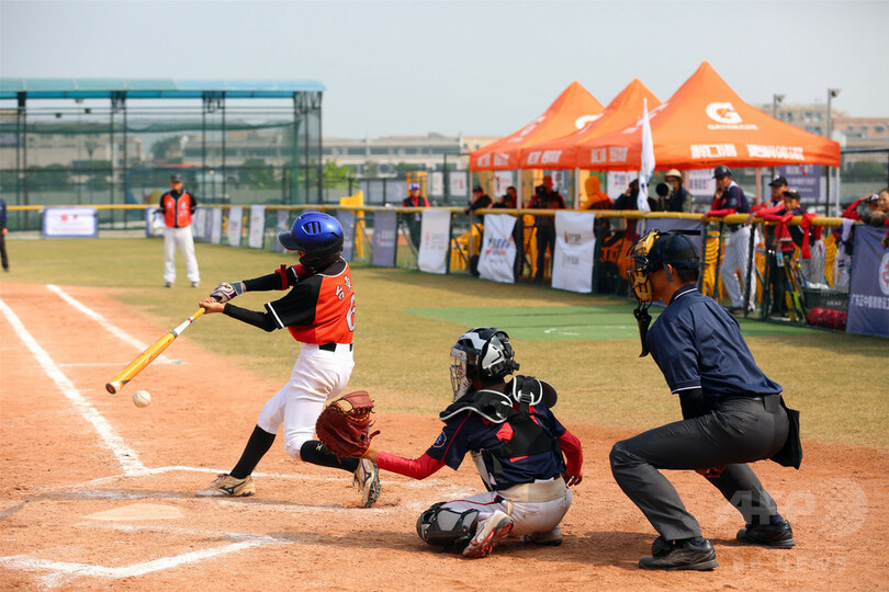 中国 広東でパンダ杯少年野球大会開幕 ルーツは横浜中華街 写真3枚 国際ニュース Afpbb News