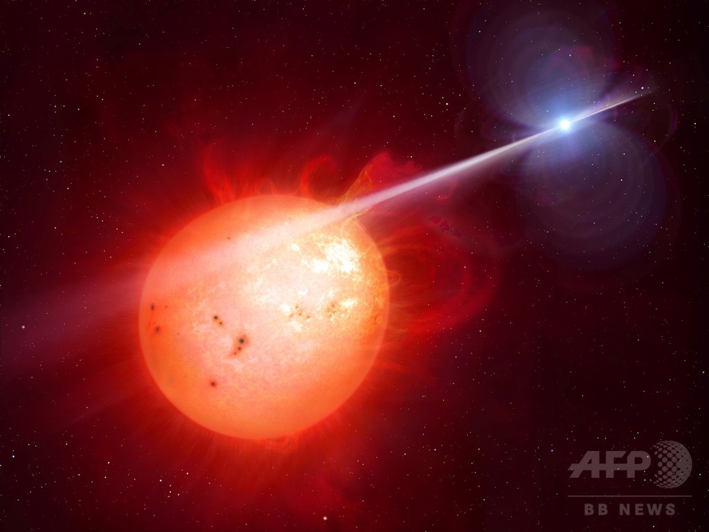 奇妙な連星 さそり座ar星 の想像図 Esoが公開 写真1枚 国際ニュース Afpbb News