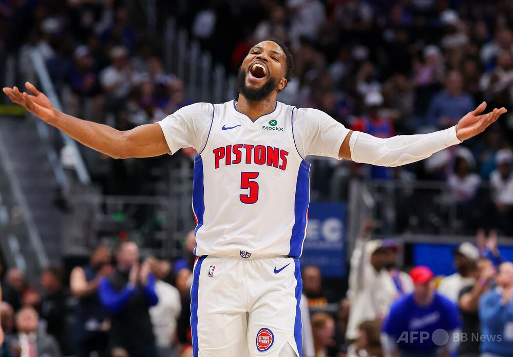 ピストンズのガード、NBA関連賭博の疑いで捜査中 報道 写真1枚 国際