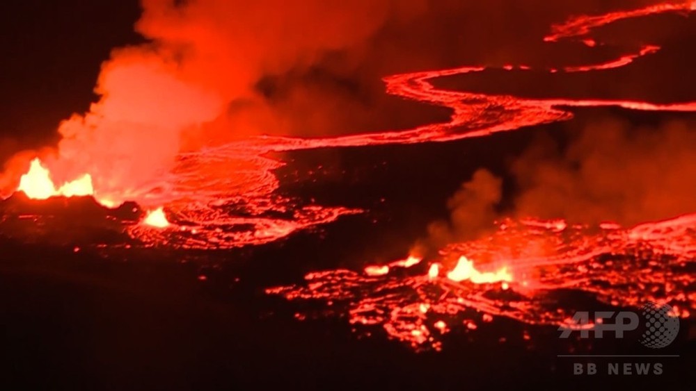 動画 ハワイ キラウエア火山噴火 空撮映像 写真1枚 国際ニュース Afpbb News