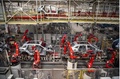 フル稼働で製造を続ける浙江省金華新エネルギー車小鎮にあるリープ自動車のスマート工場（撮影日不明、資料写真）。(c)People’s Daily/胡肖飛