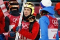 平昌冬季五輪、スキージャンプ男子ノーマルヒル決勝で21位に終わった葛西紀明（2018年2月10日撮影）。(c)AFP PHOTO / Odd ANDERSEN