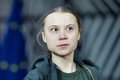 スウェーデンの環境活動家グレタ・トゥンベリさん（2020年3月5日撮影）。(c)Kenzo TRIBOUILLARD / AFP