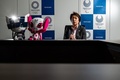 AFPのインタビューに応じる東京オリンピック・パラリンピック競技大会組織委員会の橋本聖子会長（2021年4月30日撮影）。(c)Philip FONG / AFP