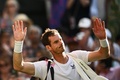 テニス、ウィンブルドン選手権、男子シングルス2回戦。試合に敗れてコートを後にするアンディ・マレー（2023年7月7日撮影）。(c)SEBASTIEN BOZON / AFP