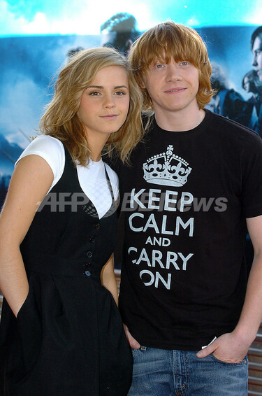 映画『ハリー・ポッターと不死鳥の騎士団』のフォトコールにルパート