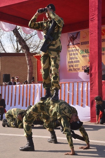 女性隊員参加のラクダ遠征隊、2300キロの任務終える 印