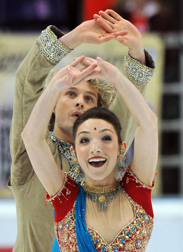 デイビス／ホワイト組がODを終えて総合首位に、フィギュアGP第2戦