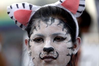 米サーカス団公演に動物愛護団体が抗議 メキシコ