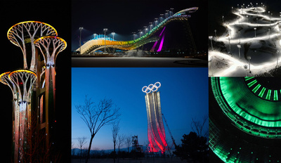 【写真特集】独創的なライトアップにも注目、北京五輪開幕