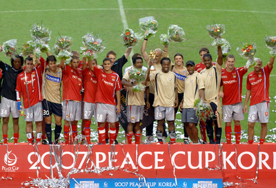 リヨン ボルトン・ワンダラーズを破りピースカップ優勝