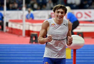 デュプランティス、棒高跳び屋外世界最高の6m16で優勝 ダイヤモンドリーグ