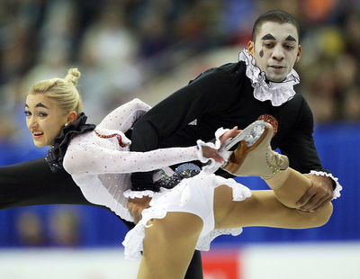 サフチェンコ／ショルコウィー組がSP首位、フィギュアGP第6戦