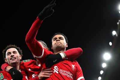 リバプールが逆転でフラムに先勝 リーグ杯準決勝第1戦