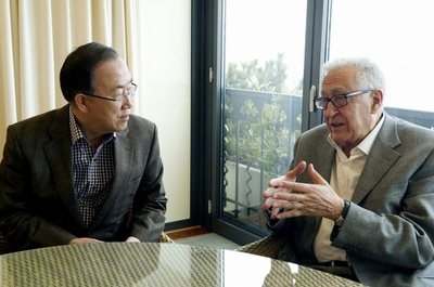 「シリア内戦で和平協議仲介の用意」、国連事務総長と特別代表