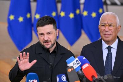 ゼレンスキー氏、米の対ロ制裁を歓迎「強力なメッセージ」