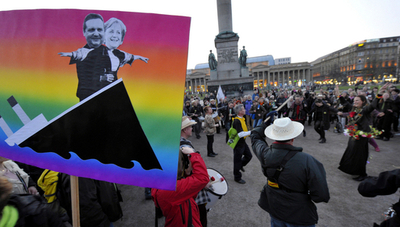 ドイツ地方選、反原発の緑の党が大勝 メルケル政権に痛手