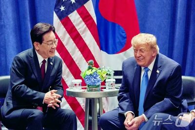 韓国・李在明大統領、トランプ米大統領と電撃会談…メキシコ国賓訪問終え、7日間の歴訪に幕