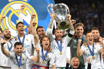 レアルが欧州CLで3連覇達成、途中出場のベイルが2得点の活躍