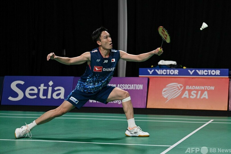 桃田が圧巻の逆転勝ち 日本を4強に導く アジア団体選手権