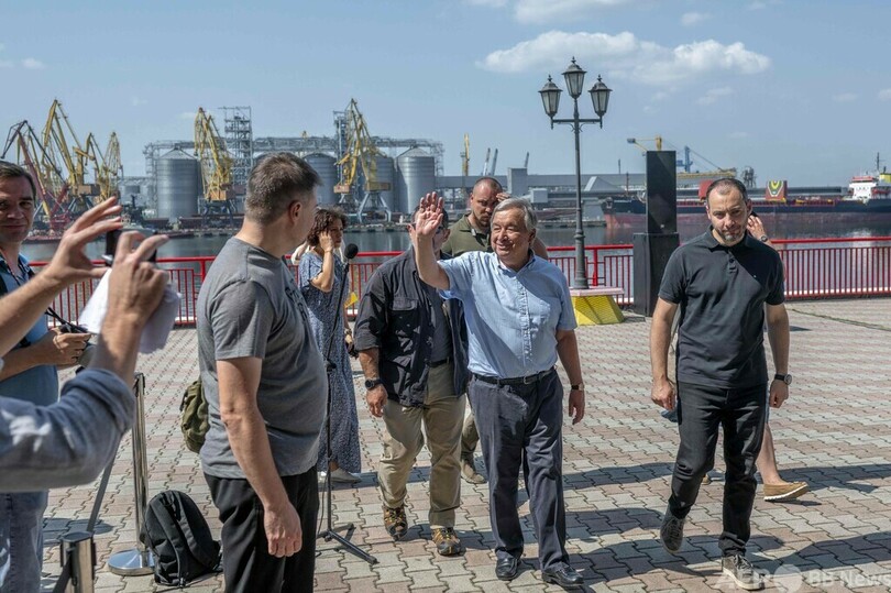 ウクライナ原発、電力供給継続を 国連総長がロシアに要求