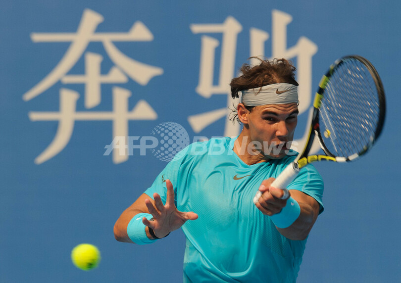 ナダルが逆転でフォニーニ破り4強、中国オープン