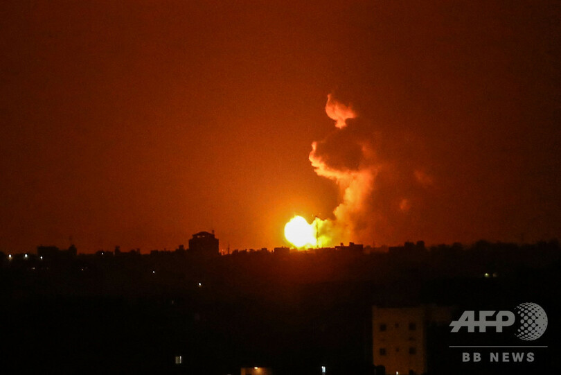 イスラエルがガザ地区空爆、前日にガザからロケット弾