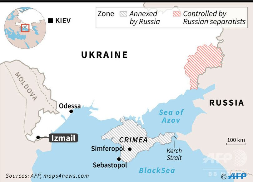 ウクライナ、ロシアのタンカー拿捕 ロ外務省は「重大な帰結」警告