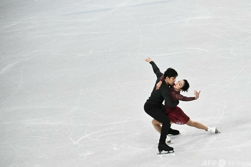 ワリエワ、五輪本番リンクで練習 フィギュア女子