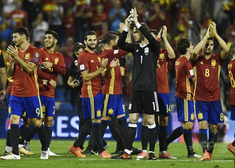 スペイン、カタルーニャ独立問題をものともせずロシアW杯出場権を獲得
