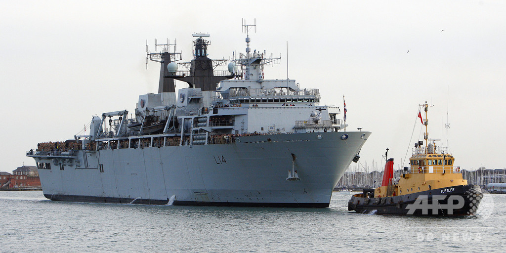 南シナ海を英軍艦が航行、中国が「強い不満」表明 南シナ海を英軍艦が航行、中国が「強い不満」表明