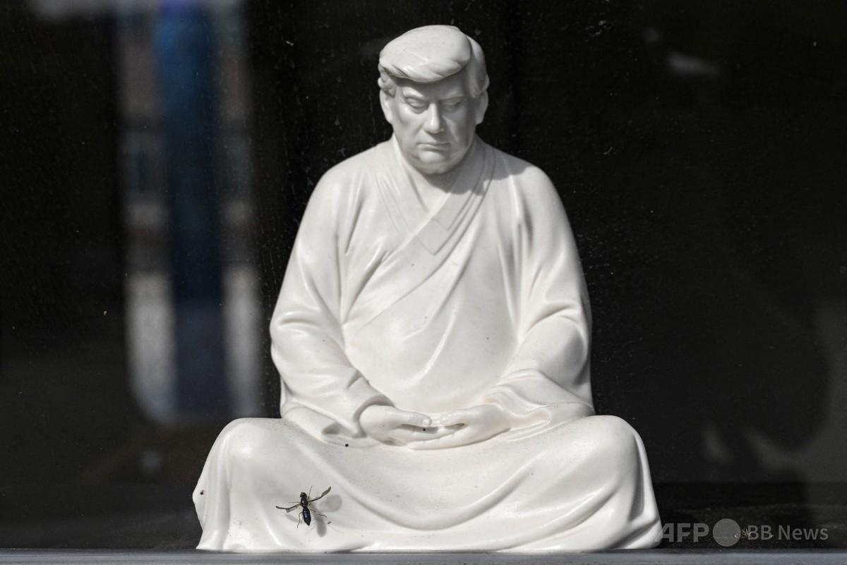 トランプ氏像が大受け、中国人アーティスト 写真9枚 国際ニュース