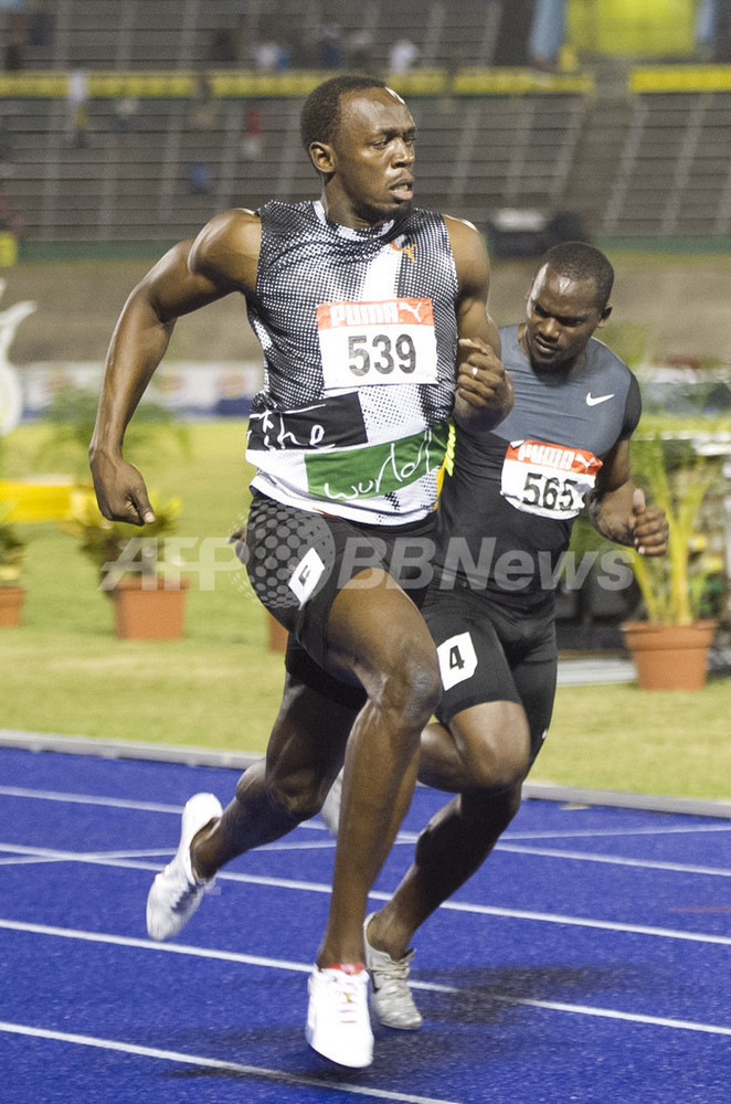 ブレイクがボルトを抑え男子100メートル制す ジャマイカ選手権 写真2枚 国際ニュース Afpbb News