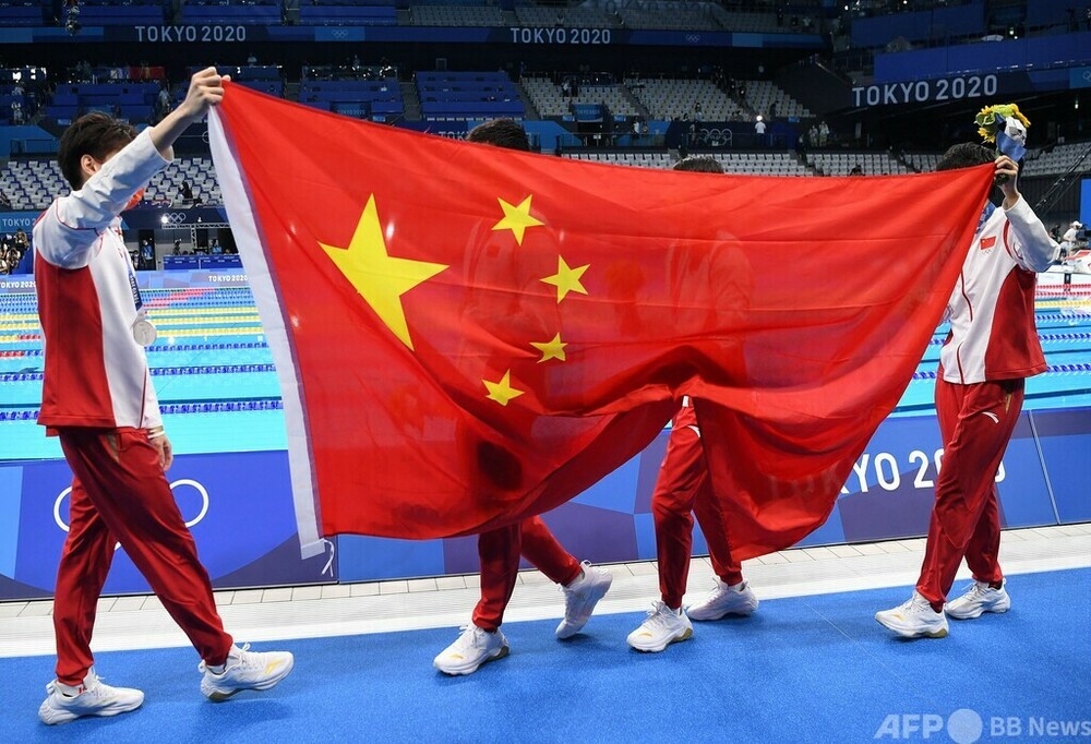 中国、競泳23選手の薬物陽性報道は「フェイクニュース」