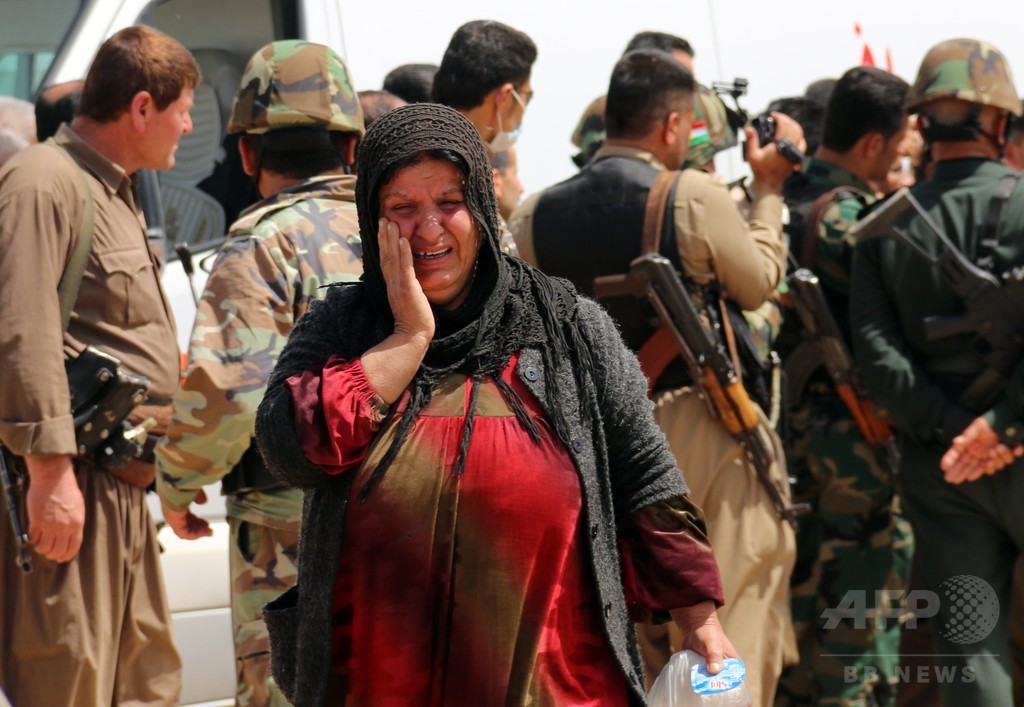 イスラム国 ヤジディー教徒0人超を解放 イラク 国際ニュース Afpbb News