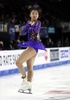 21-22フィギュアスケートグランプリ（GP）シリーズ第1戦、スケート・アメリカ、女子シングル・フリースケーティング（FS）。演技に臨む坂本花織（2021年10月24日撮影）。(c)Jamie Squire/Getty Images/ AFP
