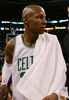 08-09NBA東カンファレンスプレーオフ準決勝、ボストン・セルティックス（%%Boston Celtics%%）対オーランド・マジック（%%Orlando Magic%%）第7戦。試合はマジックが101-82でセルティックスを下し、対戦成績を4勝3敗としてカンファレンス決勝に進出した。写真はチーム最多の23得点を記録したセルティックスのレイ・アレン（%%Ray Allen%%）。（2009年5月17日撮影）(c)AFP/Getty Images/Elsa