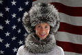 米テレビ局%%NBC%%と米国五輪委員会（%%US Olympic Committee%%、%%USOC%%）が12日、ロサンゼルス（Los Angeles）のスマッシュボックス・スタジオ（Smashbox Studios）でプロモーション用の写真撮影を行い、米国のフィギュアスケート選手などが参加した。写真はカメラに向けてポーズをとるジョニー・ウェア（%%Johnny Weir%%）。（2009年5月12日撮影）(c)AFP/Getty Images/Harry How