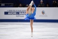 17-18フィギュアスケートグランプリ（GP）ファイナル、女子シングル・フリースケーティング（FS）。演技に臨む宮原知子（2017年12月9日撮影）。(c)AFP PHOTO / Toshifumi KITAMURA