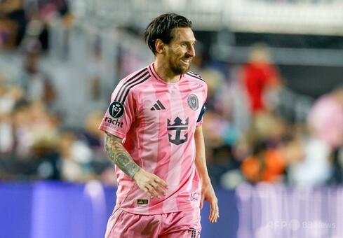 メッシ2発でマイアミが劇的4強 CONCACAFカップ 写真9枚 国際ニュース