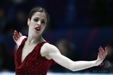 コストナーがザギトワ抑えSP首位発進、宮原3位 世界フィギュア 写真14